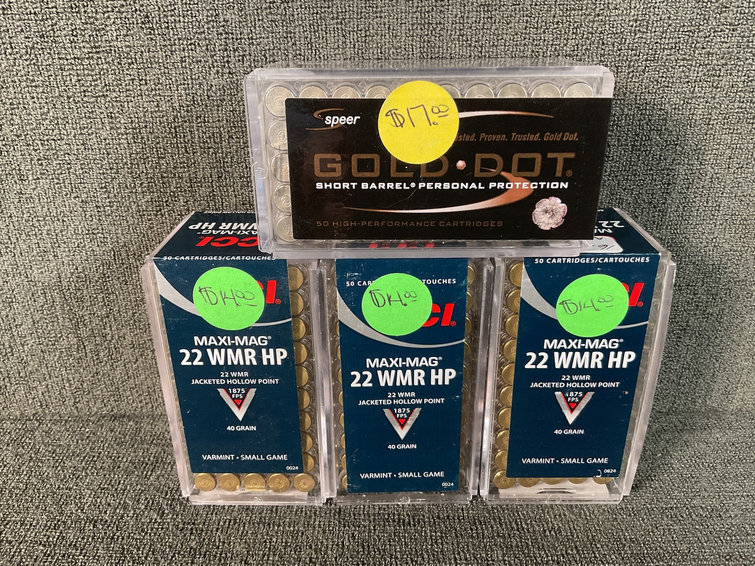 Image for 22 Win Mag Ammo