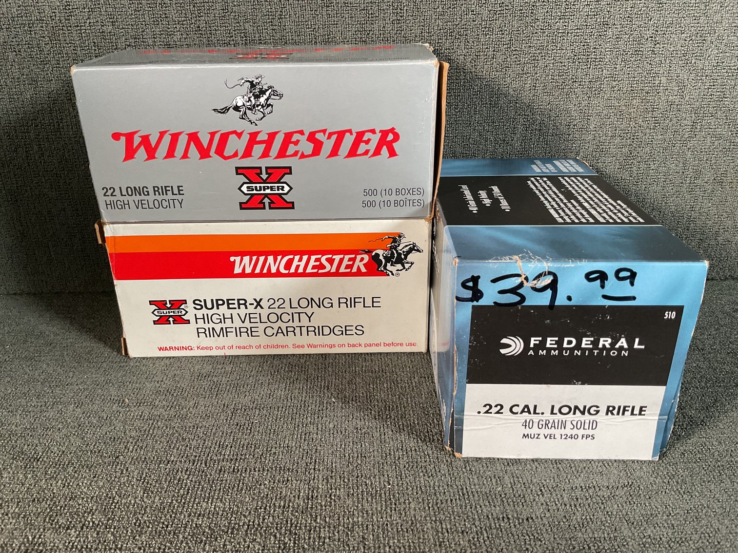 Image for 22 LR Ammo