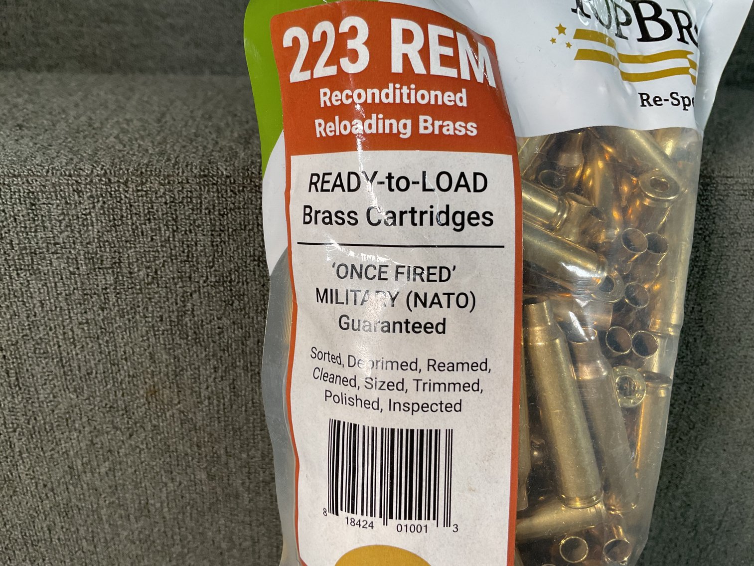 Image for 223 Rem NATO New Brass for Reloading