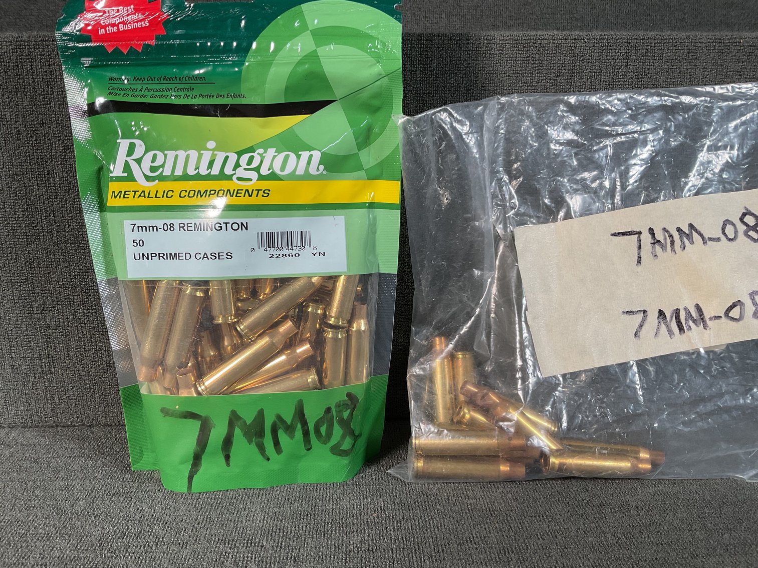 Image for 7mm-08 New Brass for Reloading