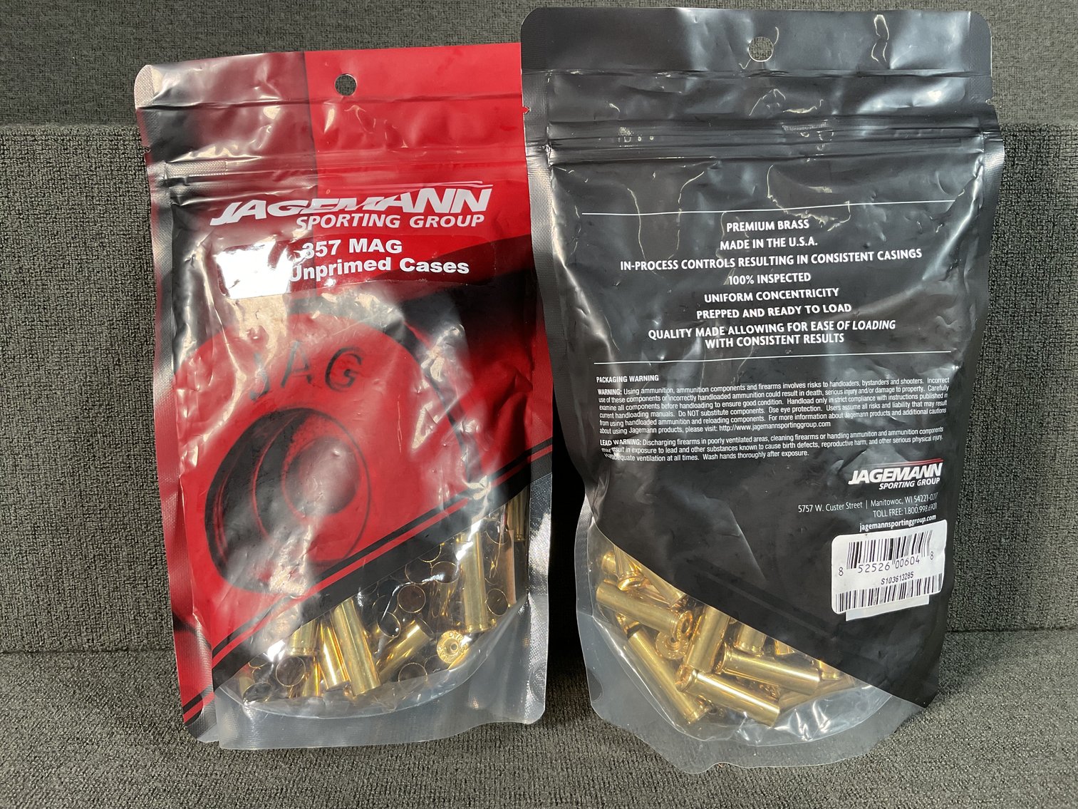 Image for 357 Mag New Brass for Reloading
