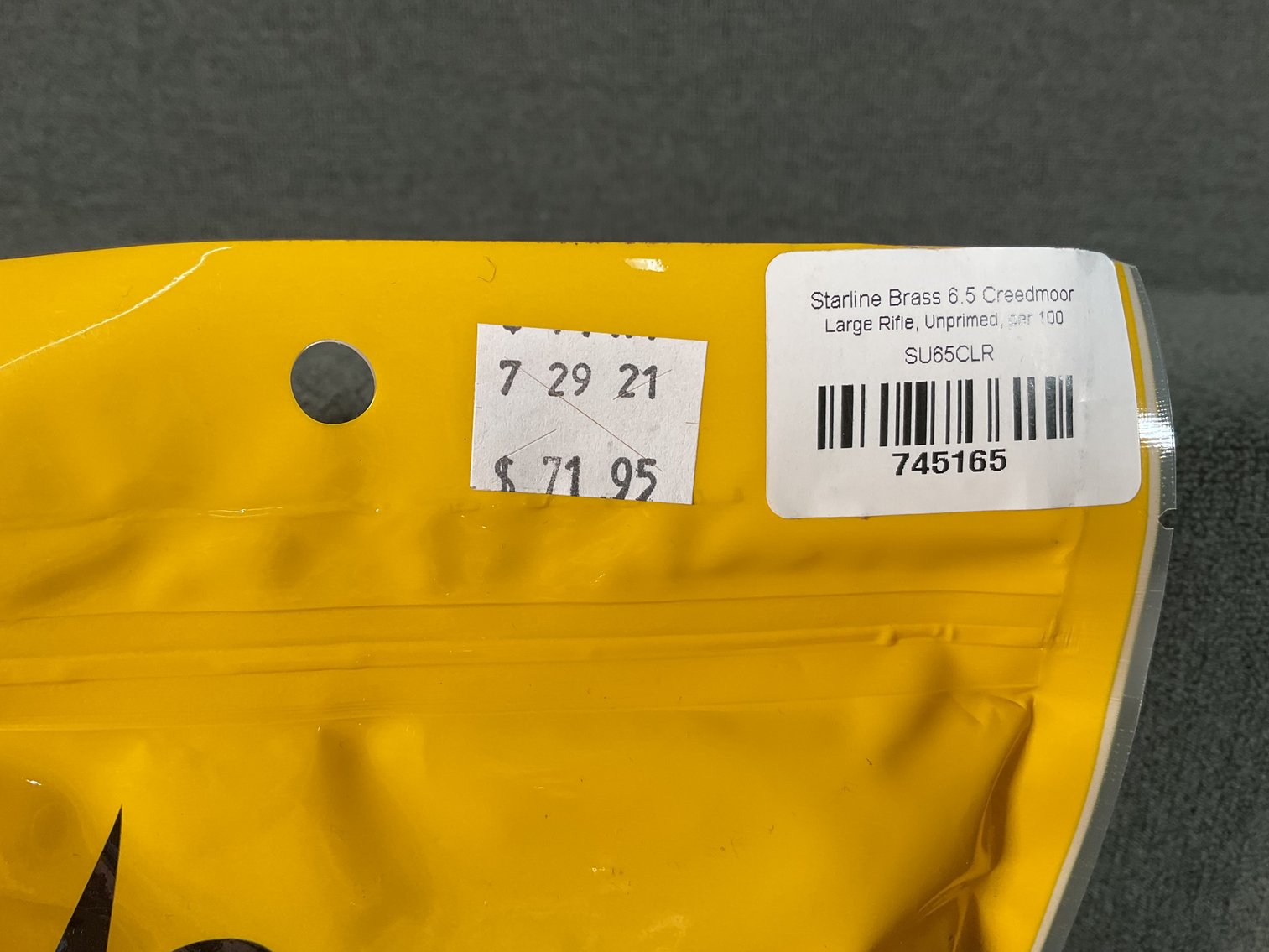 Image for 6.5mm Creedmore New Brass for Reloading