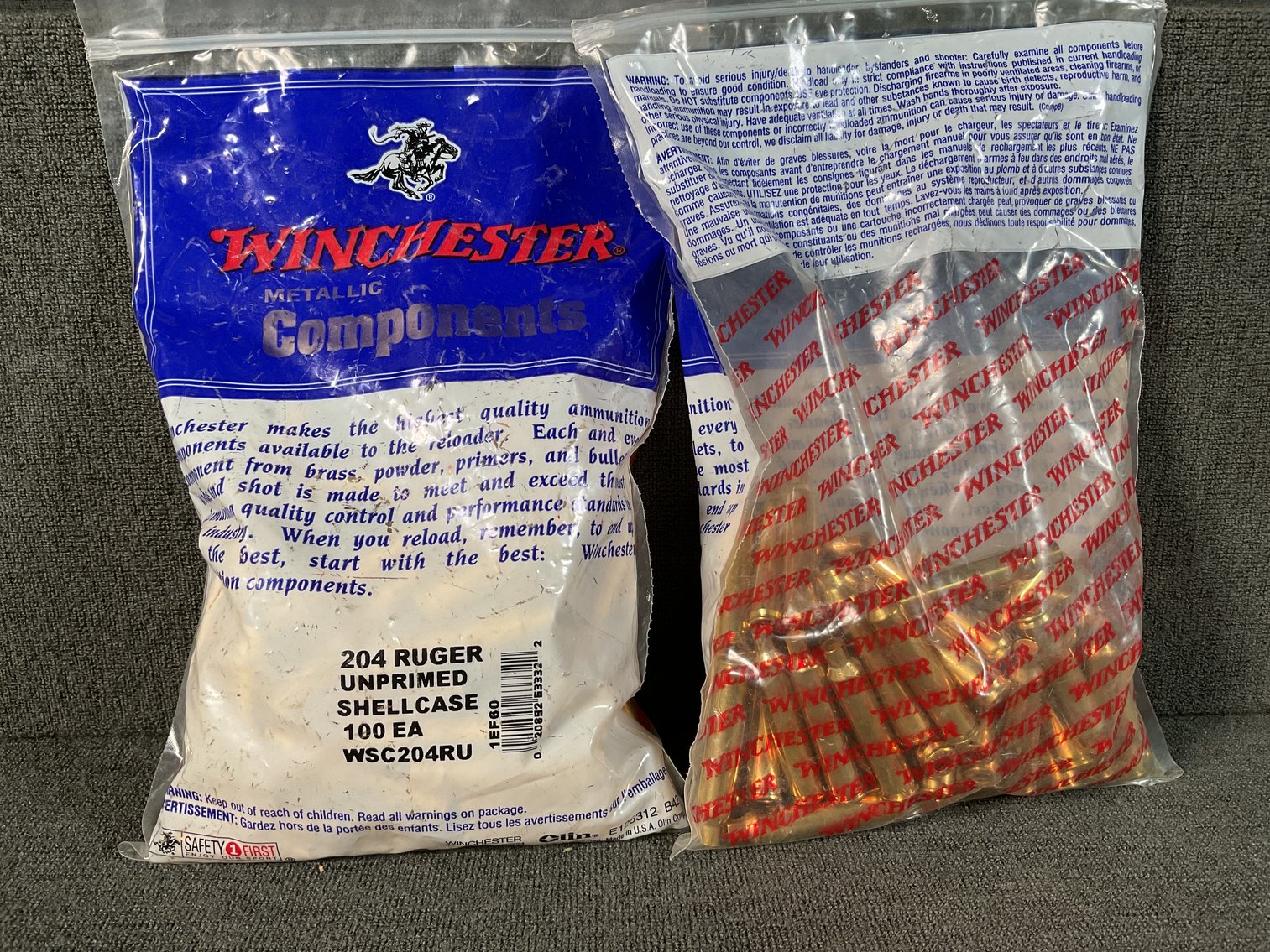 Image for 204 Ruger New Brass for Reloading