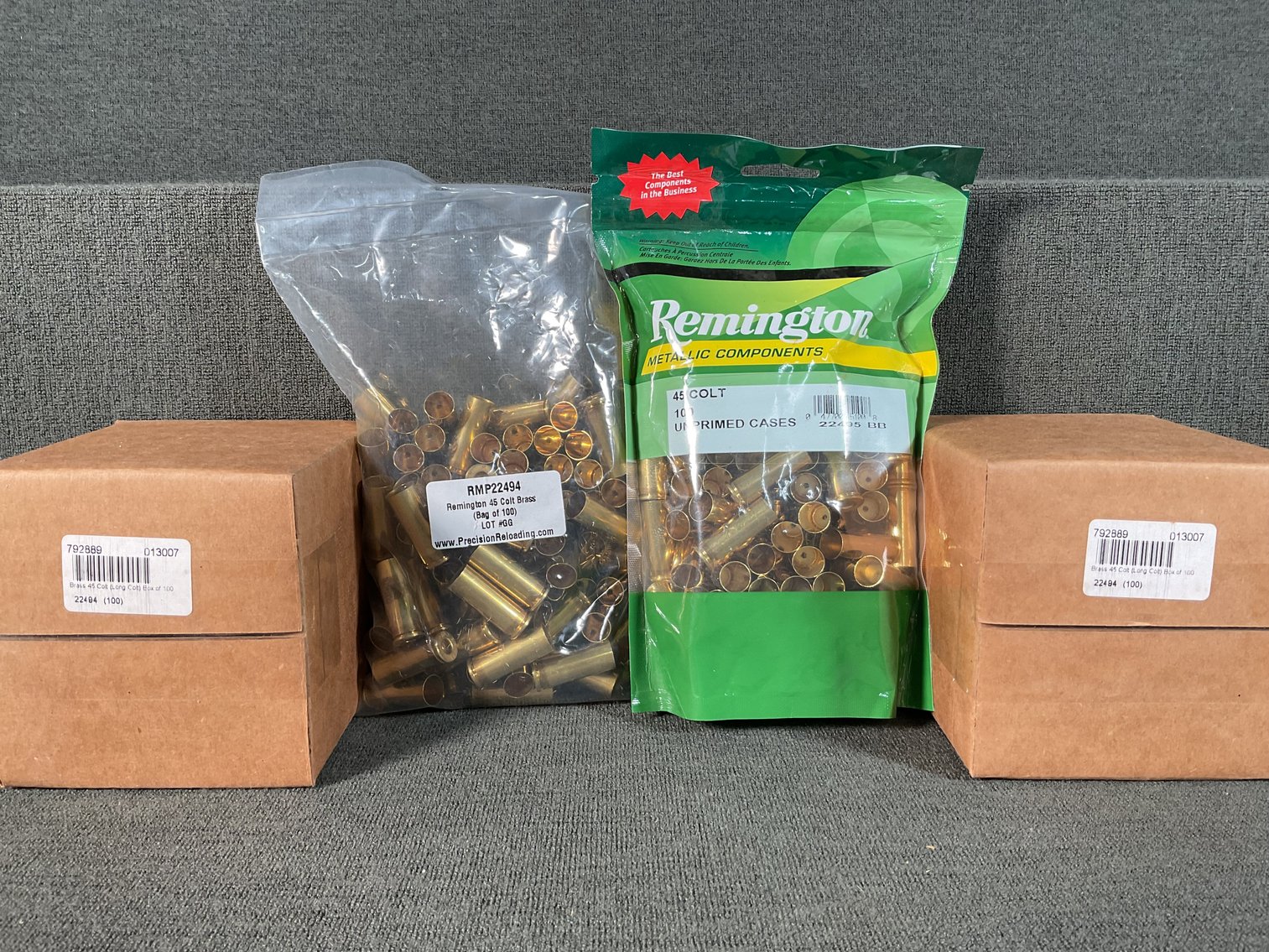 Image for 45 Colt/Long Colt New Brass for Reloading