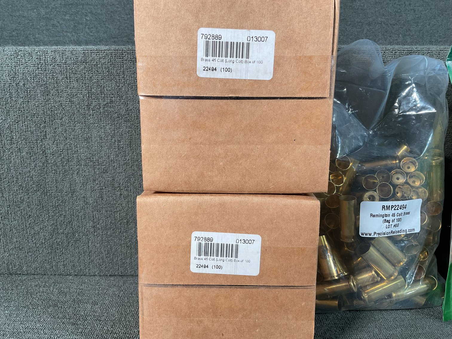 Image for 45 Colt/Long Colt New Brass for Reloading