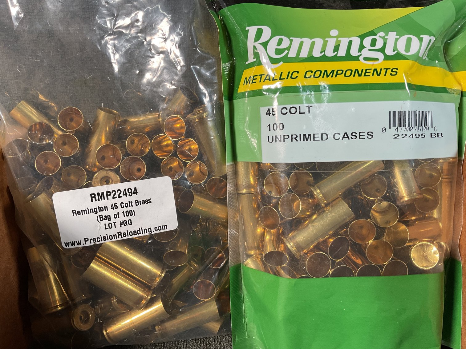 Image for 45 Colt/Long Colt New Brass for Reloading
