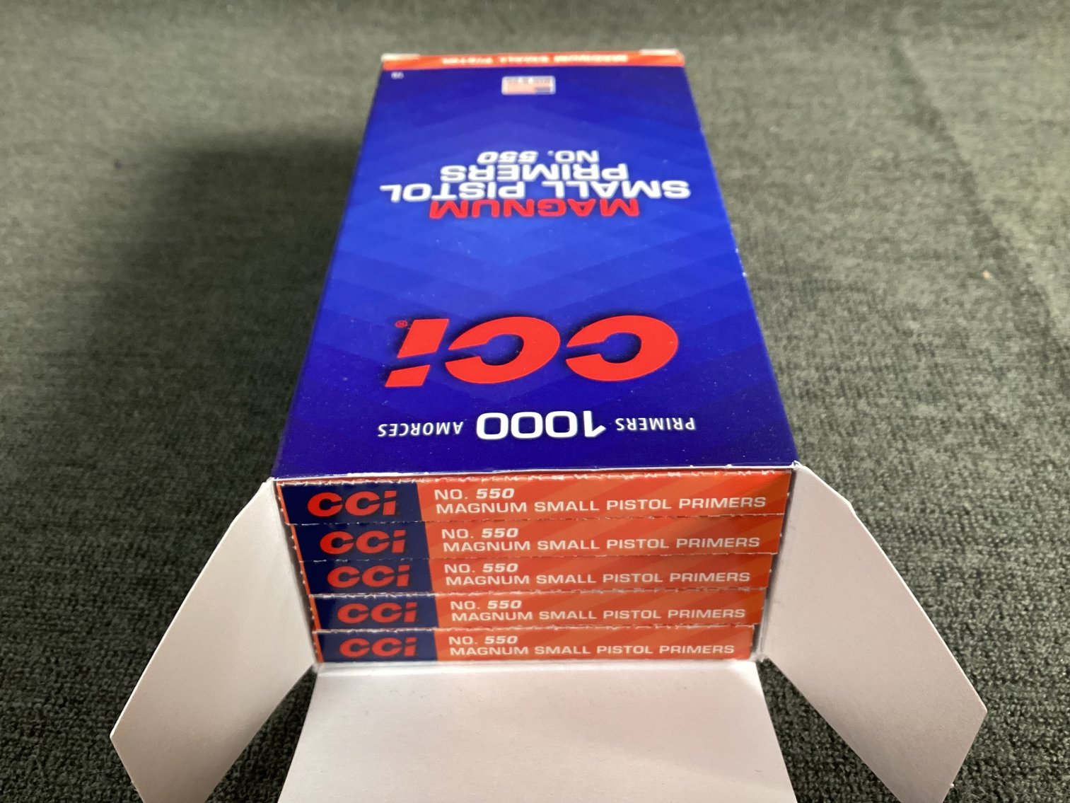 Image for CCI Magnum Small Pistol Primers, No. 550