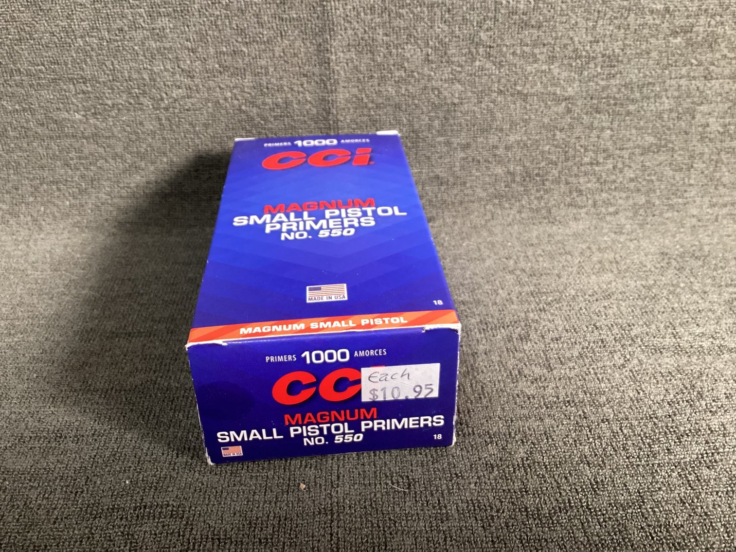 Image for CCI Magnum Small Pistol Primers, No. 550
