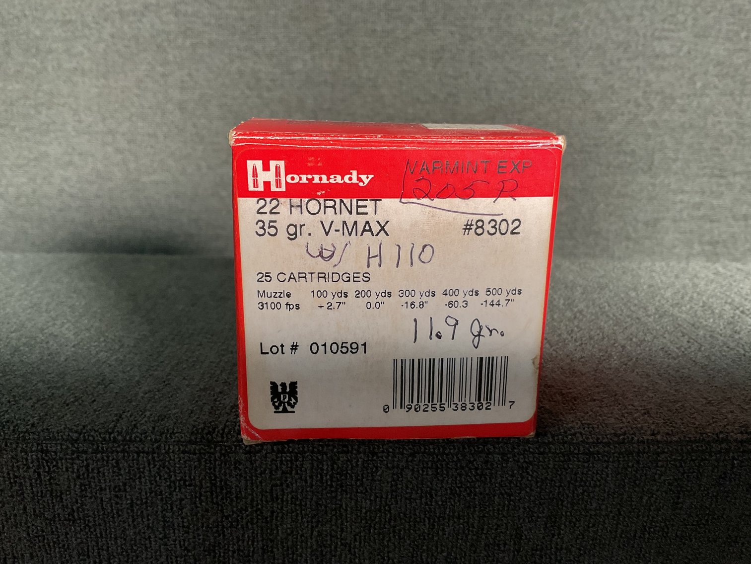 Image for 22 Hornet Live Ammo