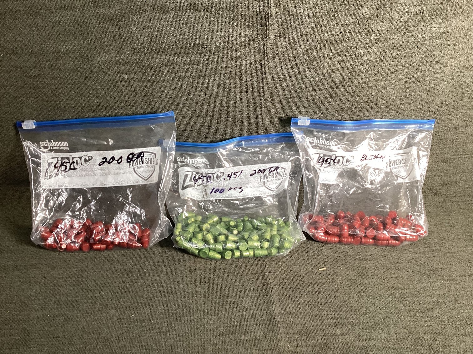 Image for Large Lot of .45 Cal Bullets for Reloading