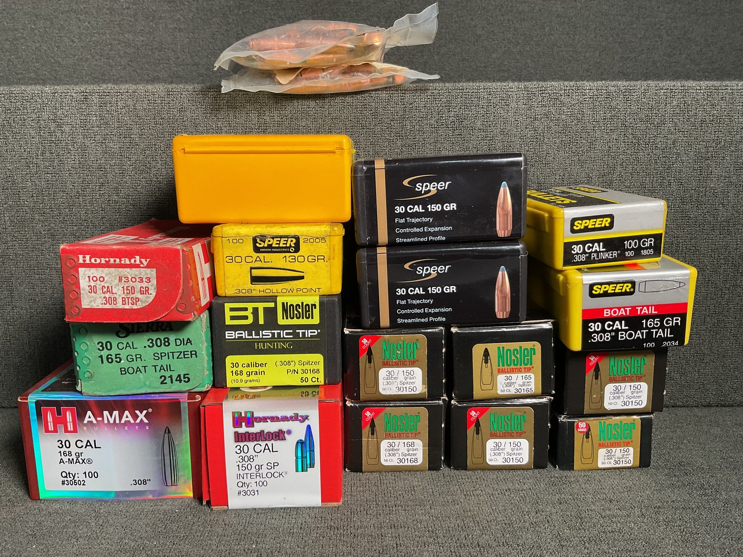 Image for 30 Cal Bullets for Reloading