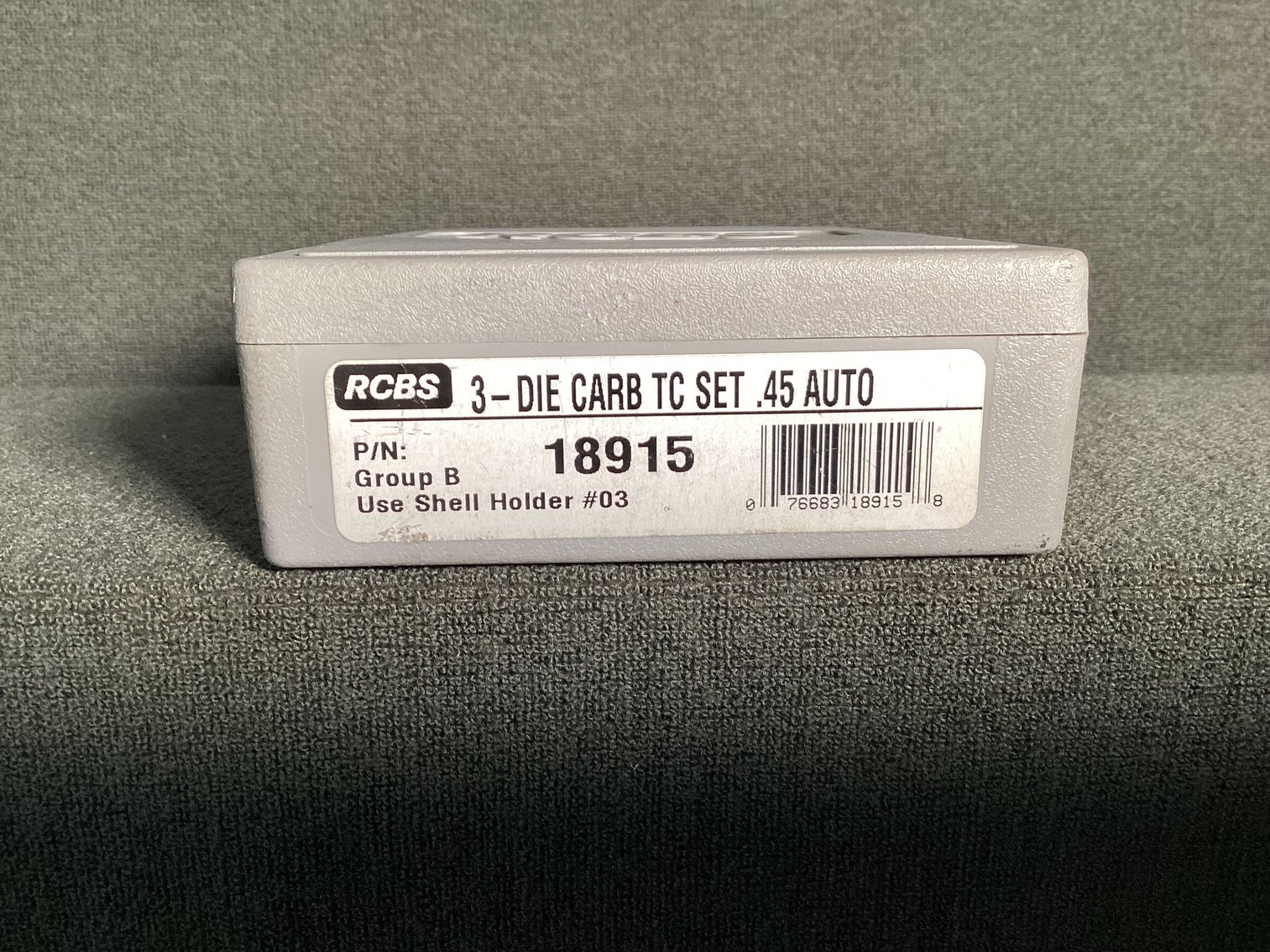 Image for .45 Auto RCBS 3-Die Set with Extra Die