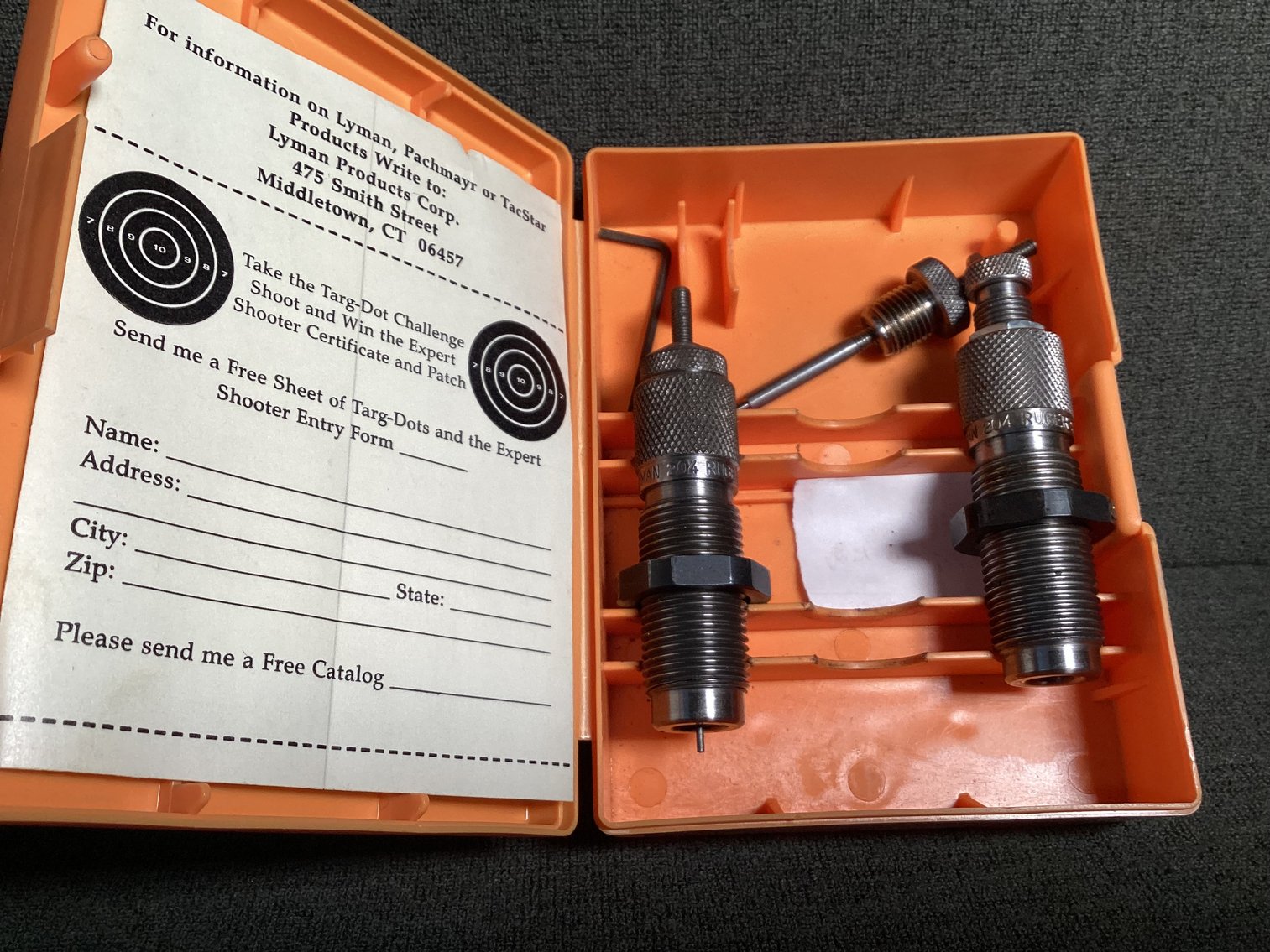 Image for 204 Ruger - Lyman 2-Die Set