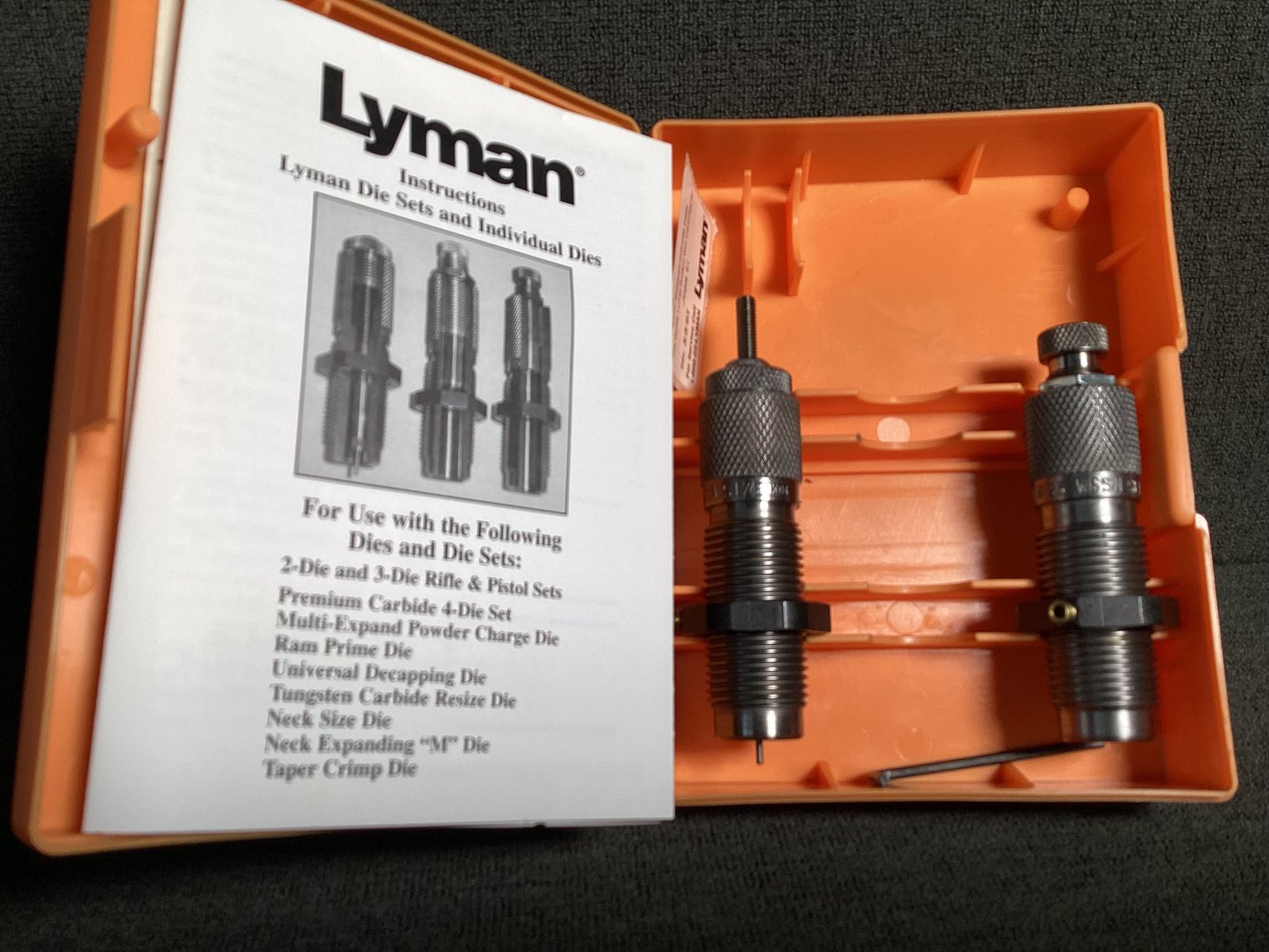 Image for .25 WSSM Lyman 2-Die Set