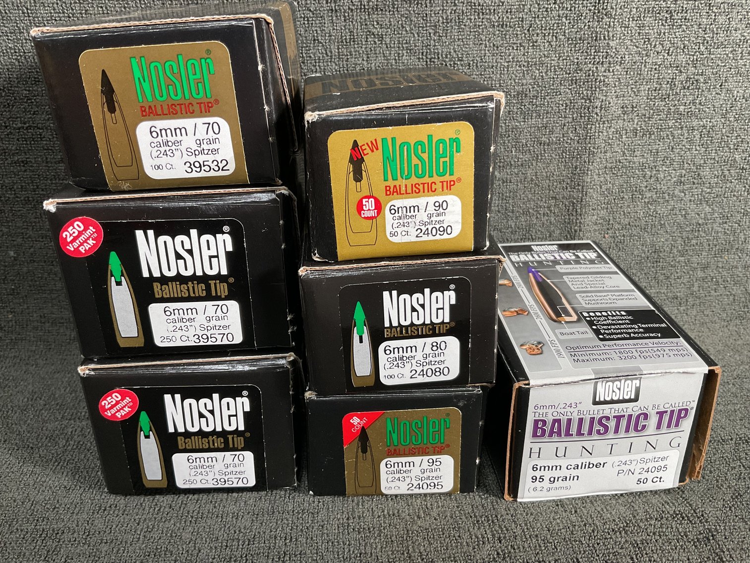 Image for 6mm/243 Bullets for Reloading