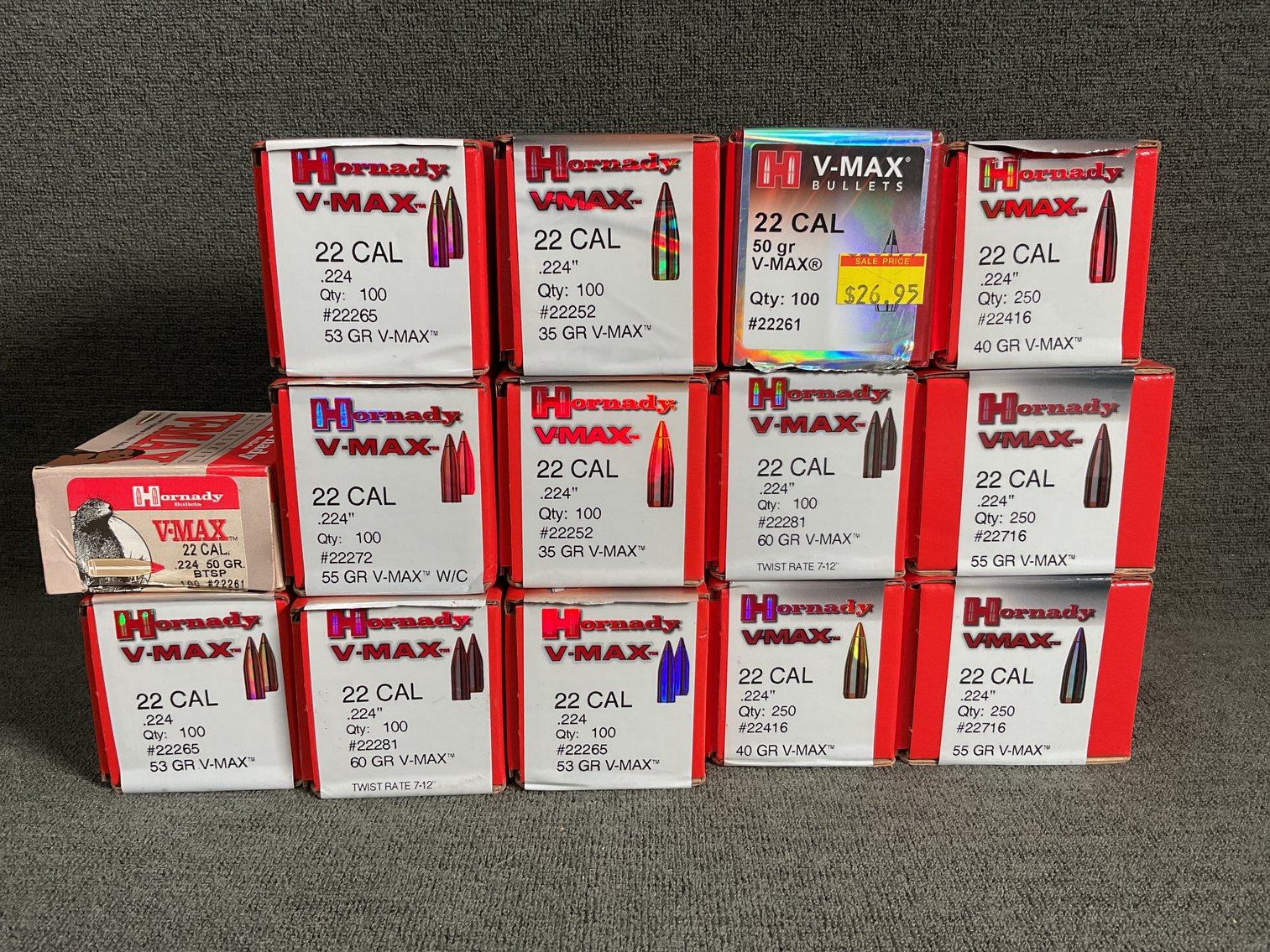 Image for 22 cal Bullets for Reloading