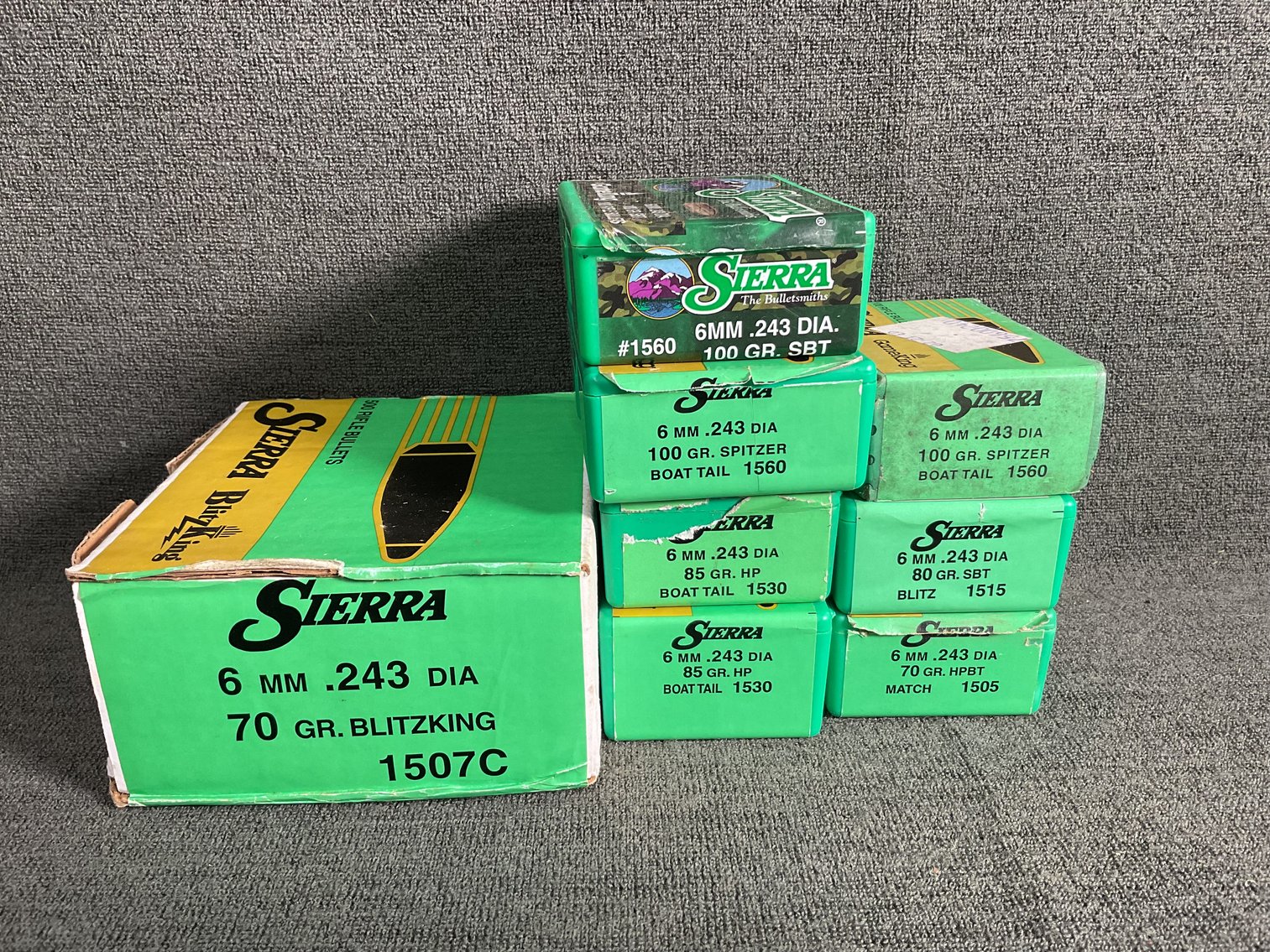 Image for 6mm/243 Bullets for Reloading