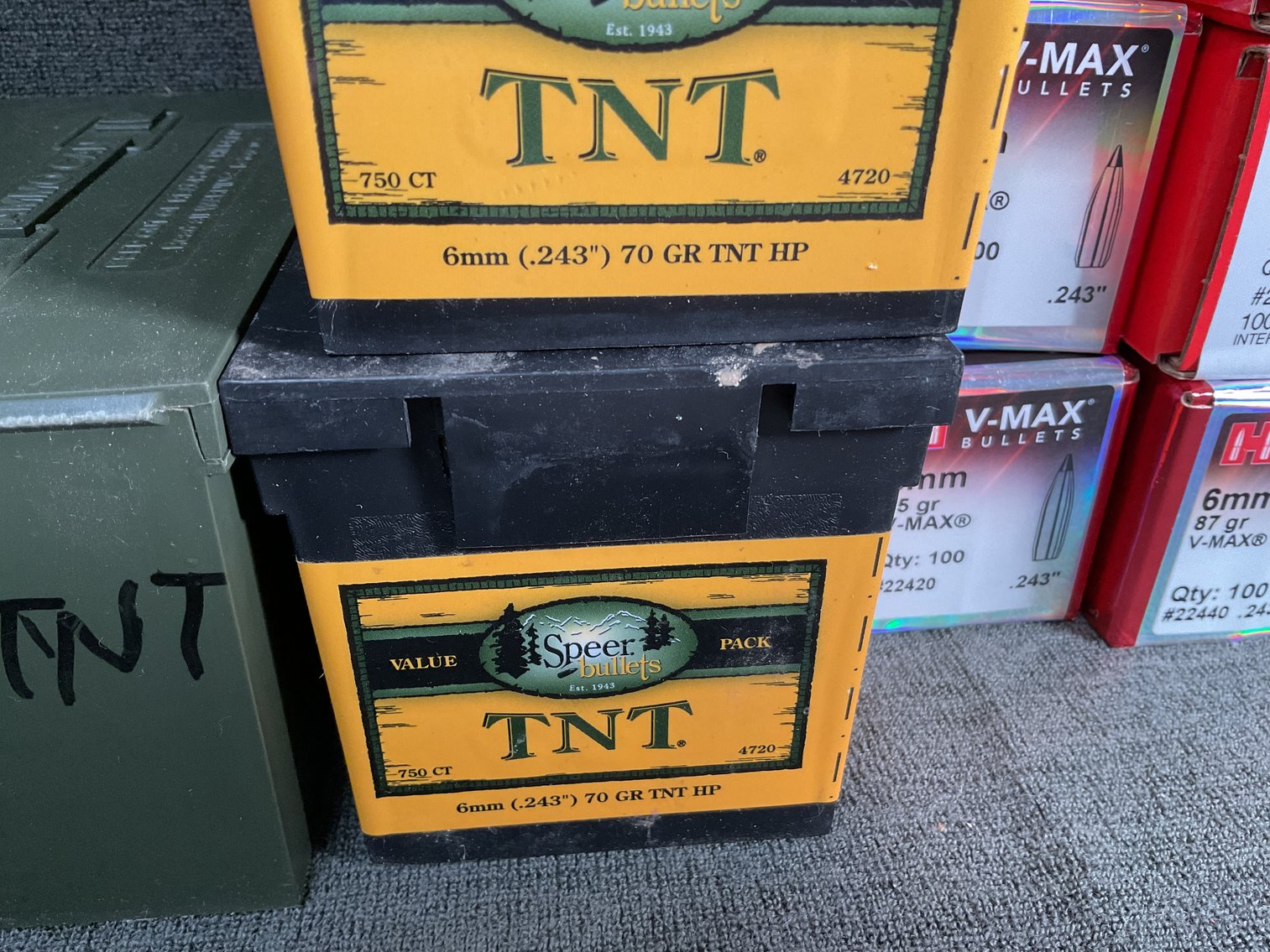 Image for 6mm/243 Bullets Reloading