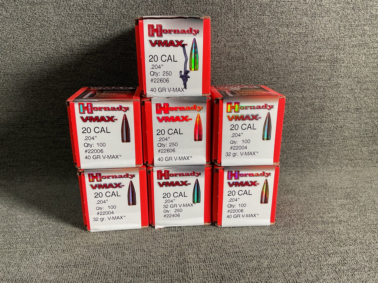 Image for 204 Cal Bullets for Reloading