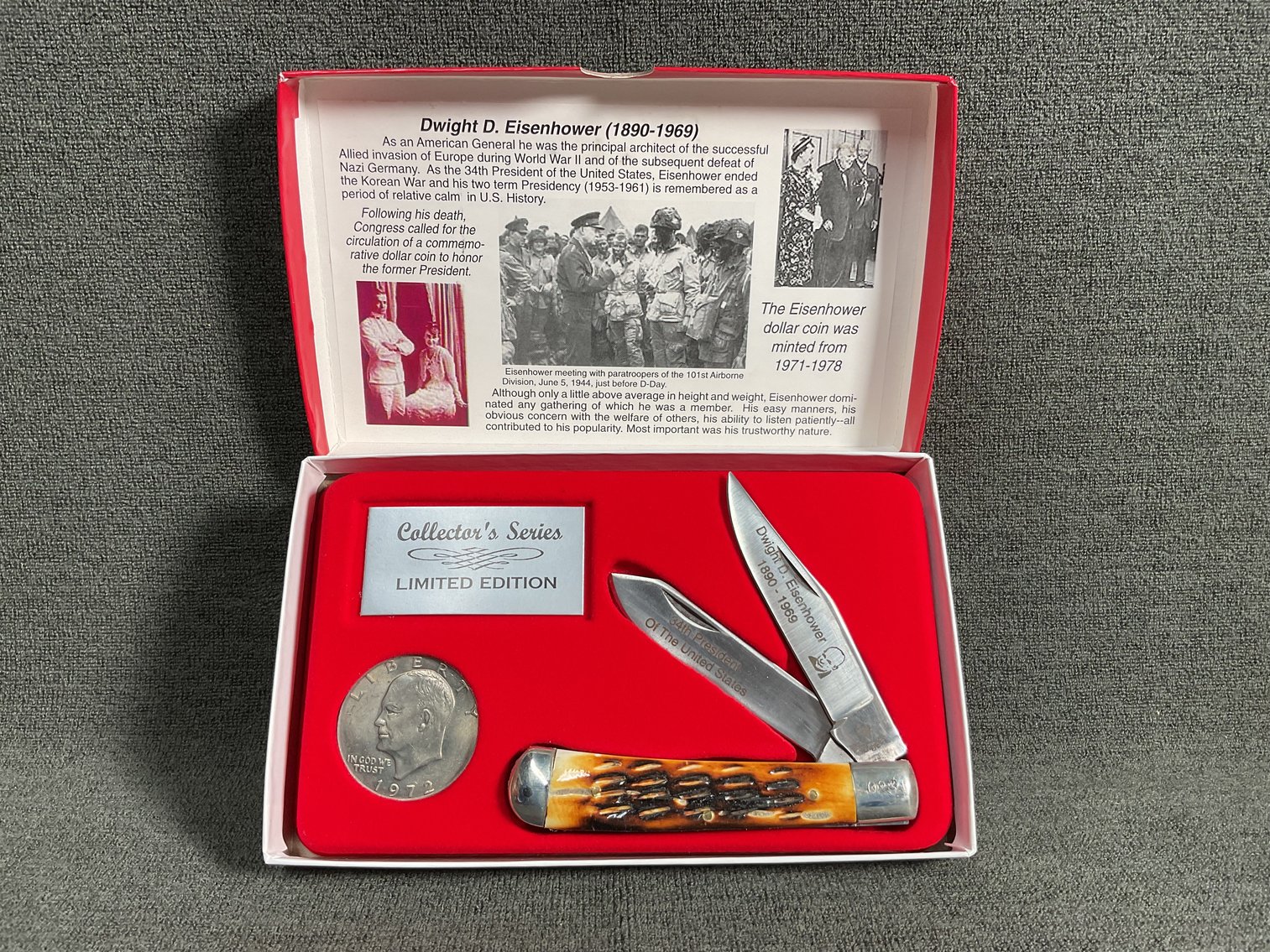 Image for Eisenhower Knife and Coin