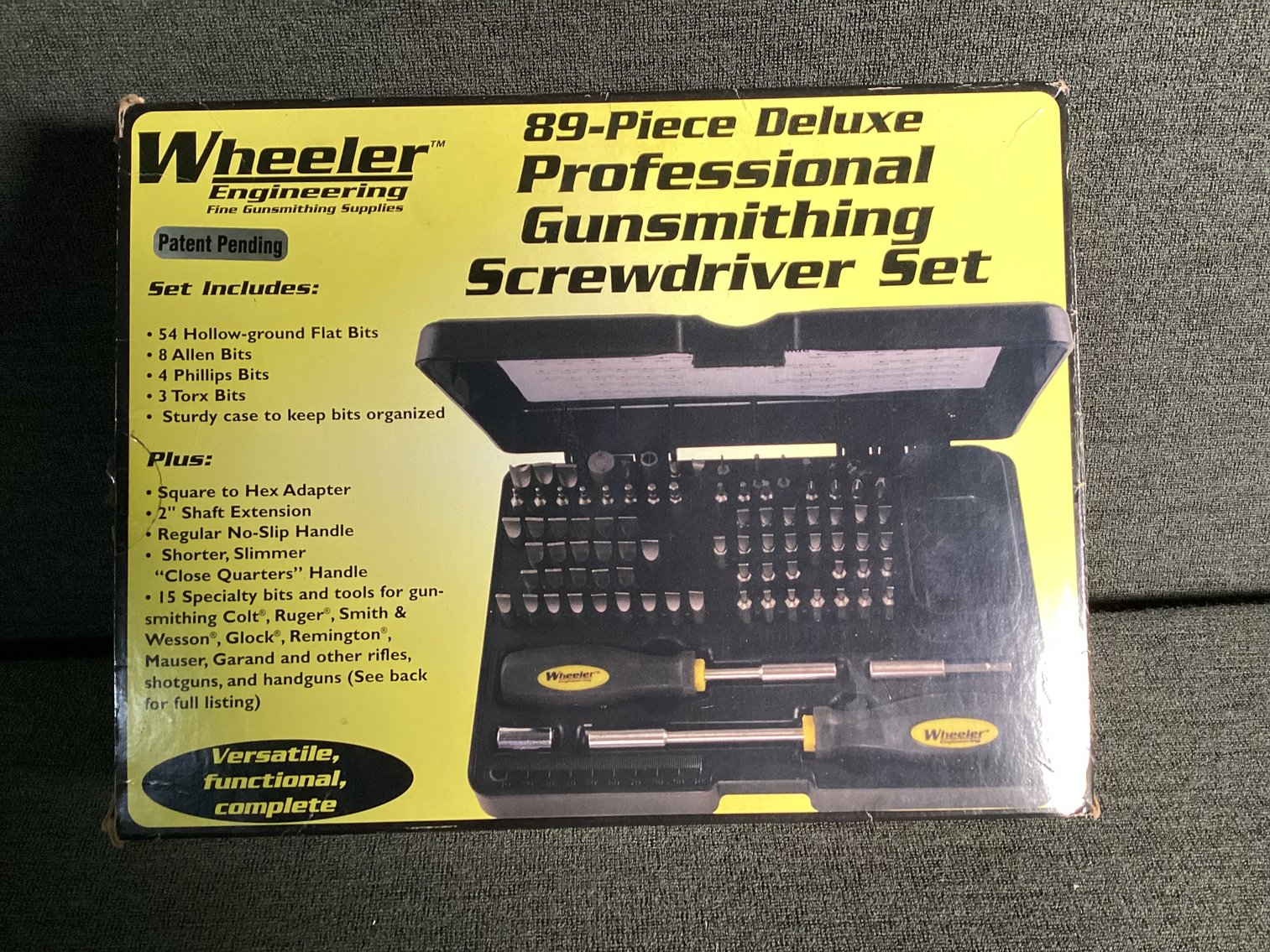 Image for Wheeler Professional Gunsmithing Screwdriver Set - NIB