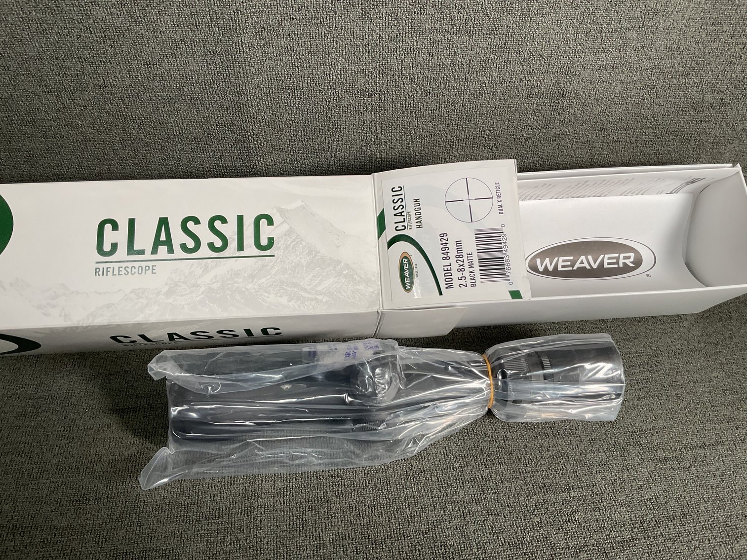 Image for Weaver Pistol Scope NIB