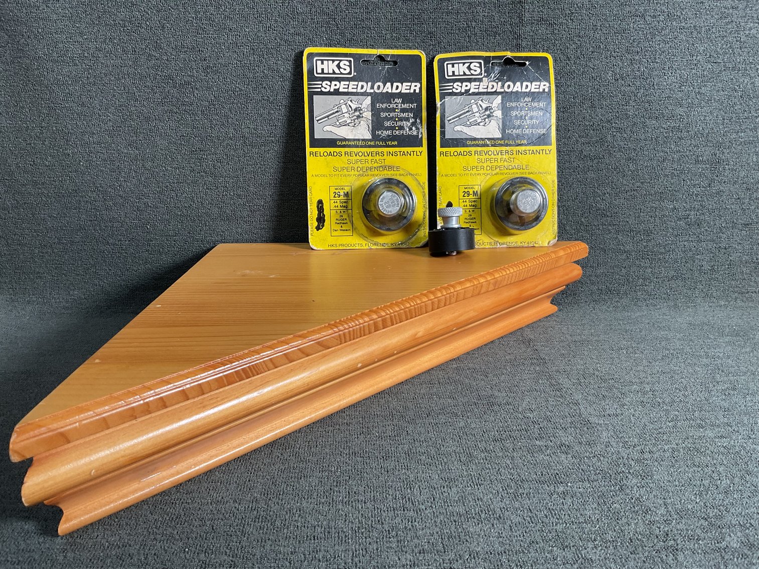 Image for Corner Shelf Pistol Safe and 3 Quick 6 Reloaders