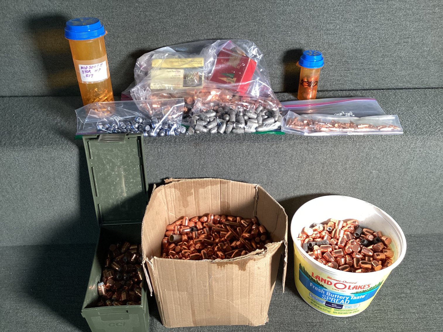 Image for Large Lot of Bullets for Reloading