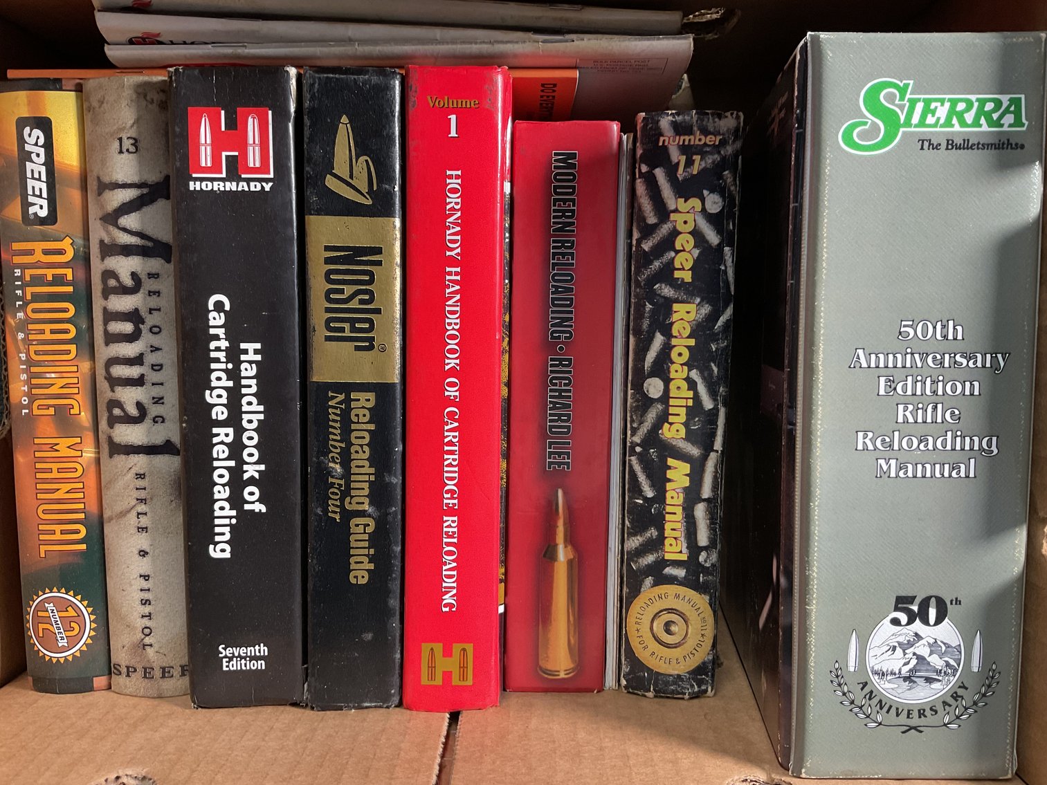 Image for Reloading Manuals Lot 2