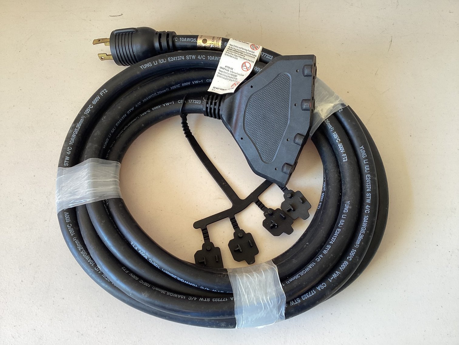 Image for NEW - 240V Extension Cord
