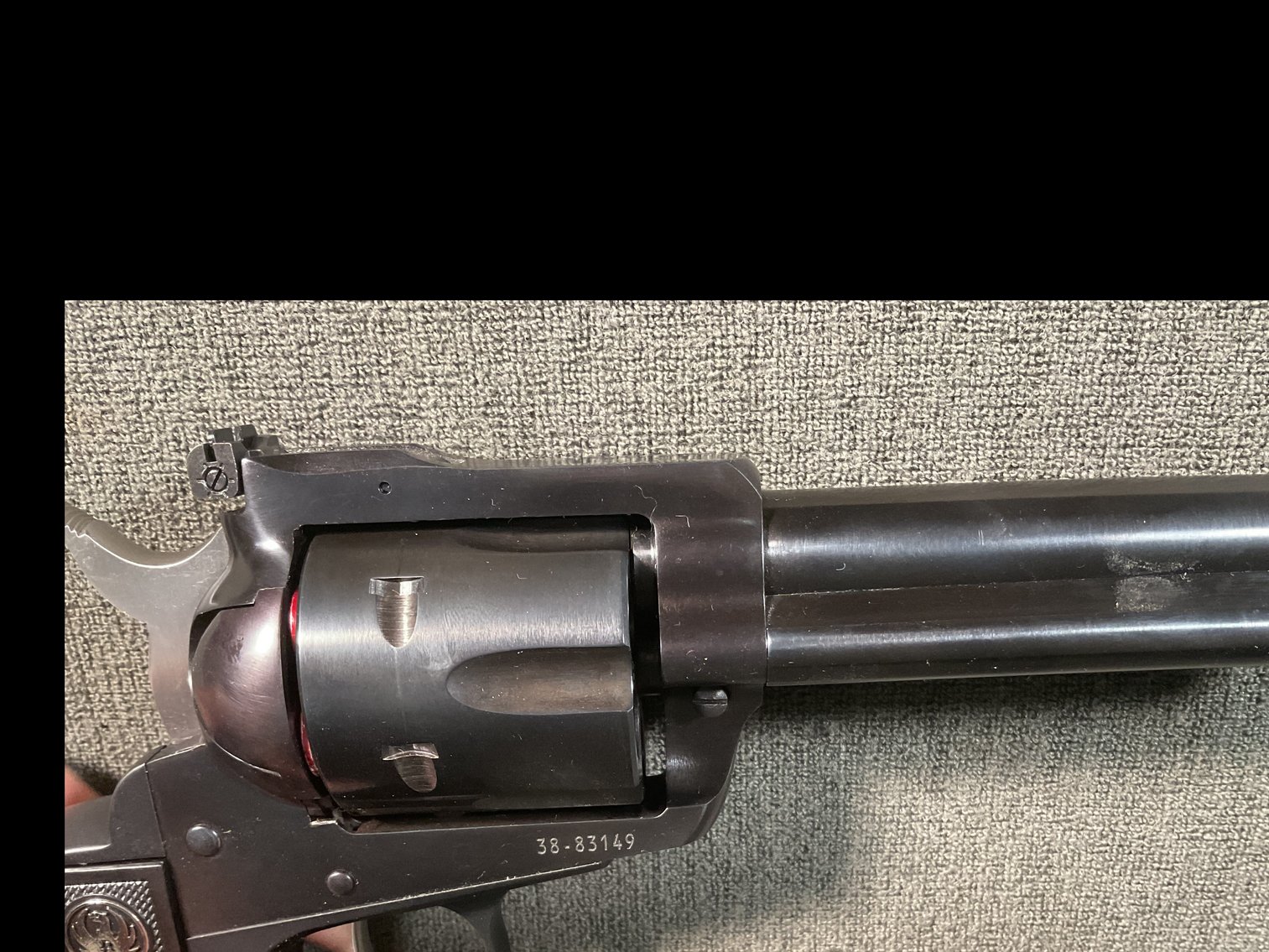 Image for Ruger NIB New Model Black Hawk 45 Cal Revolver