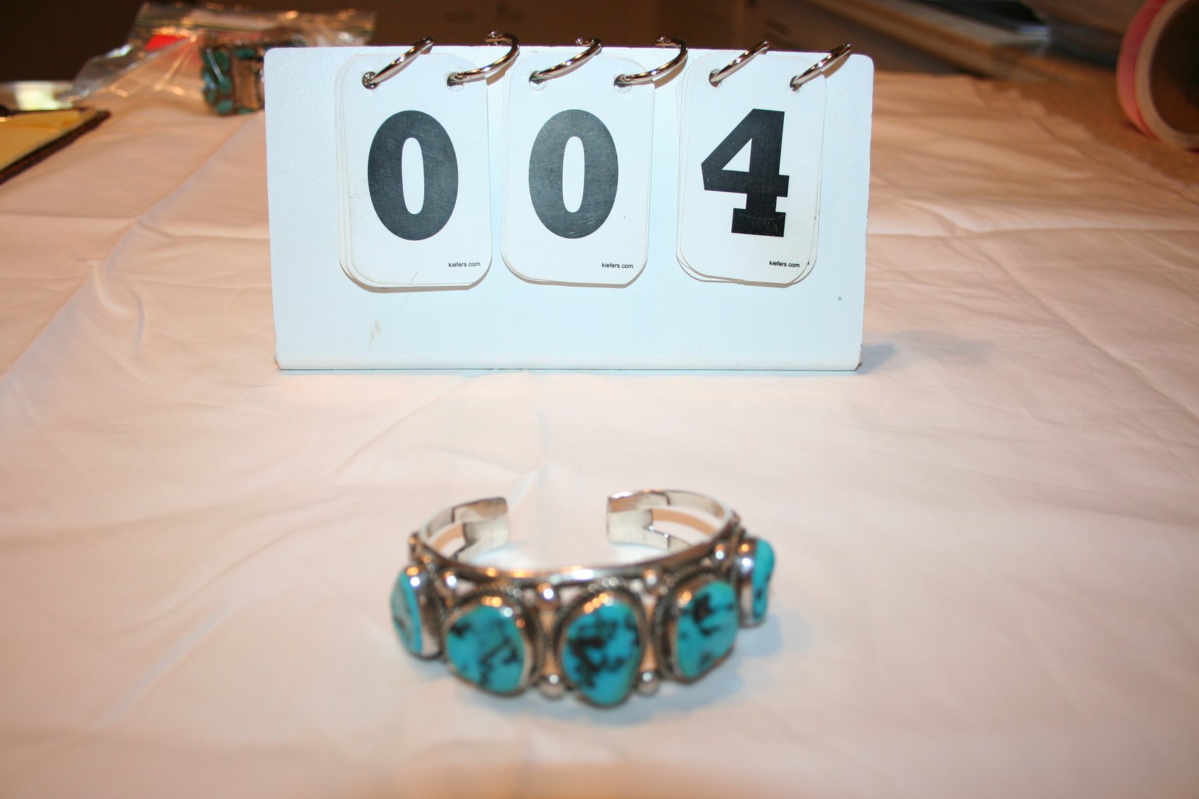 Image for Vintage Navajo Torquoise Sterling