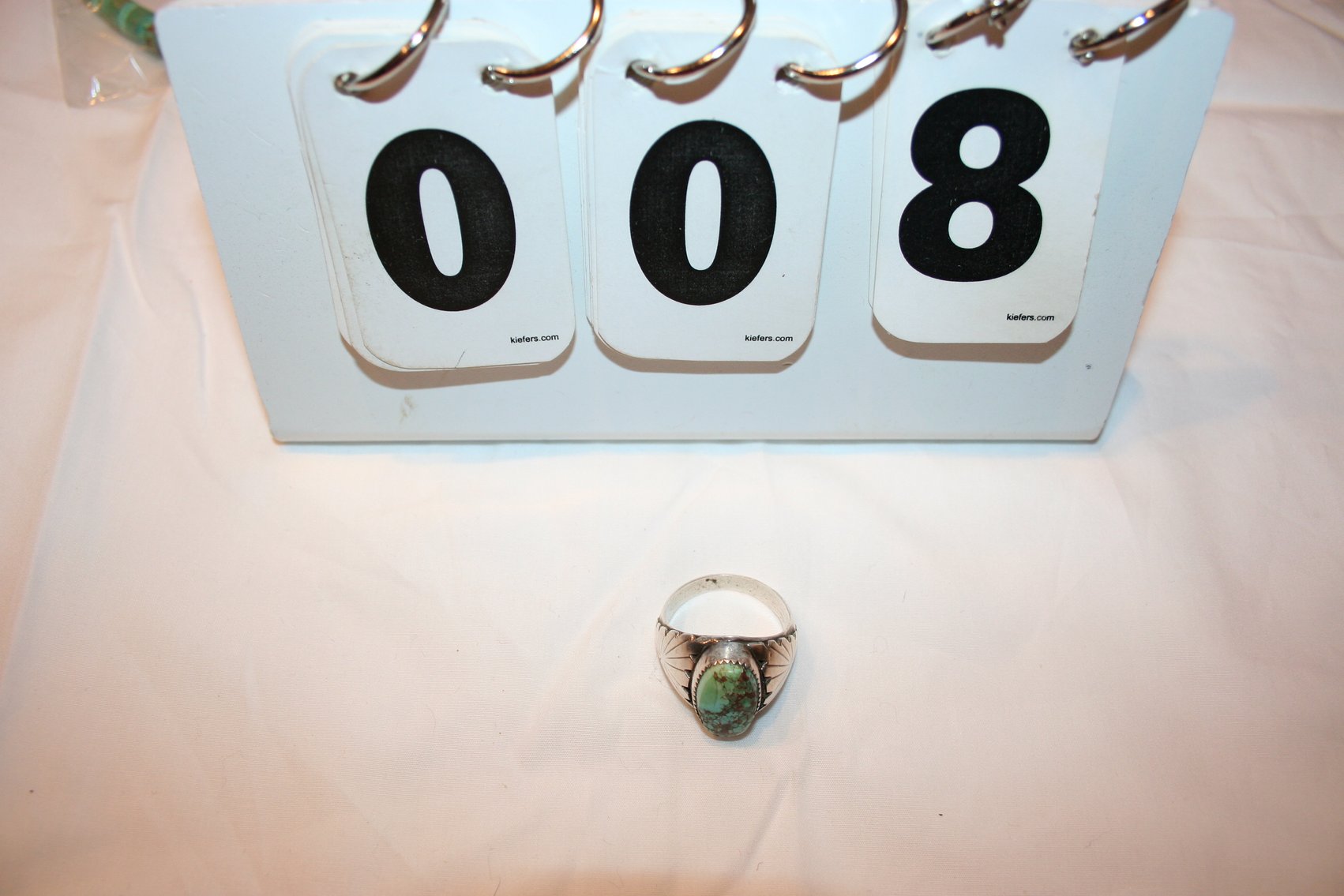 Image for Vintage Sterling Mens Ring