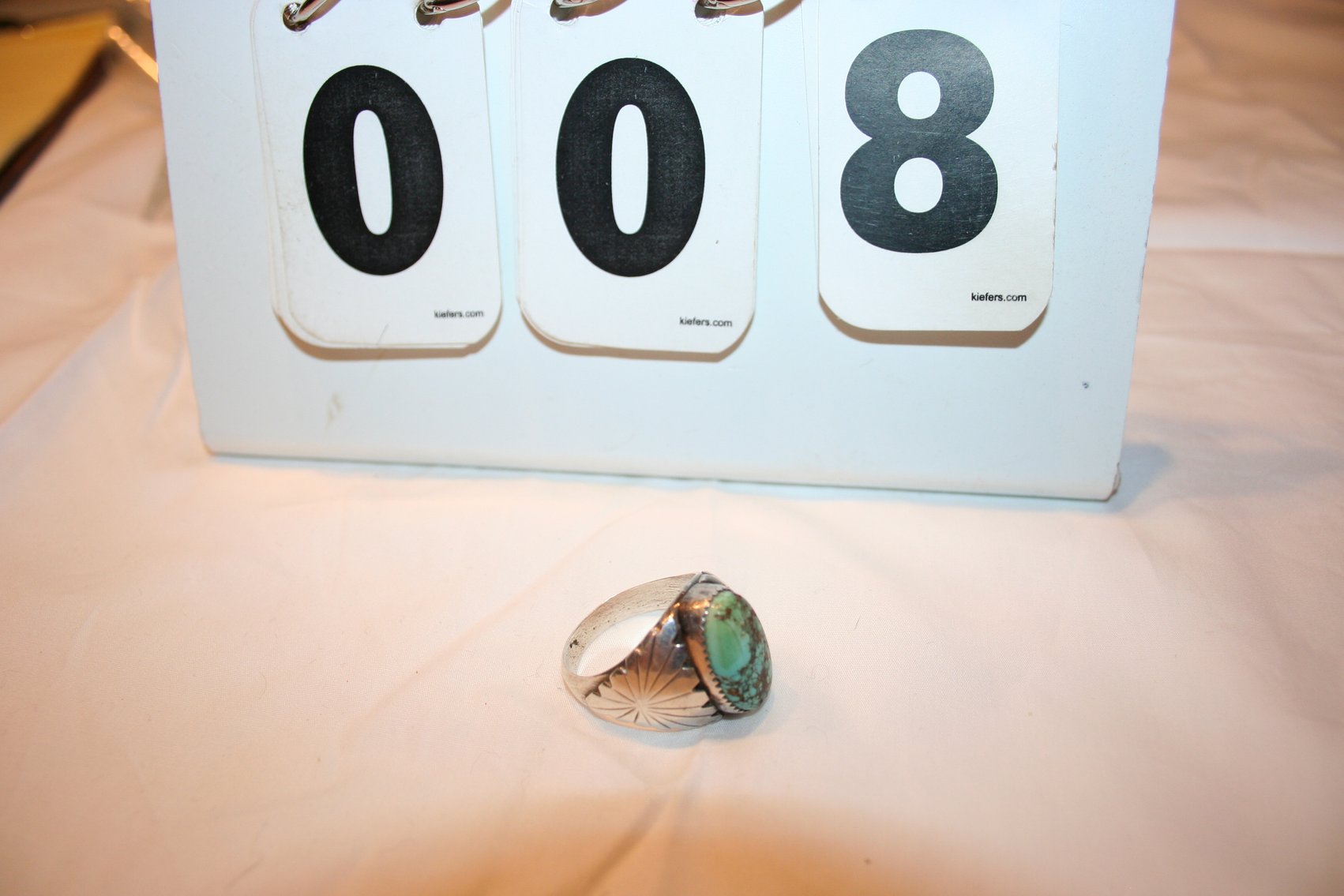 Image for Vintage Sterling Mens Ring