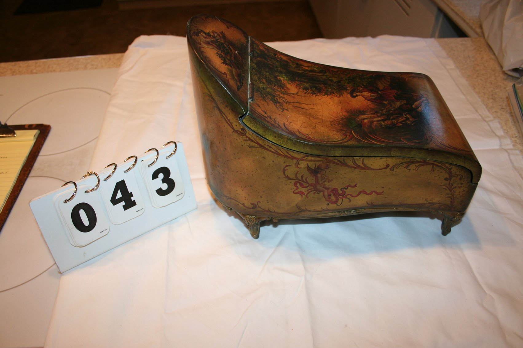 Image for Hand Painted Jewelry Box