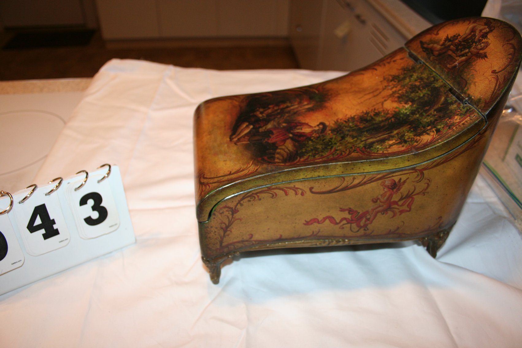 Image for Hand Painted Jewelry Box