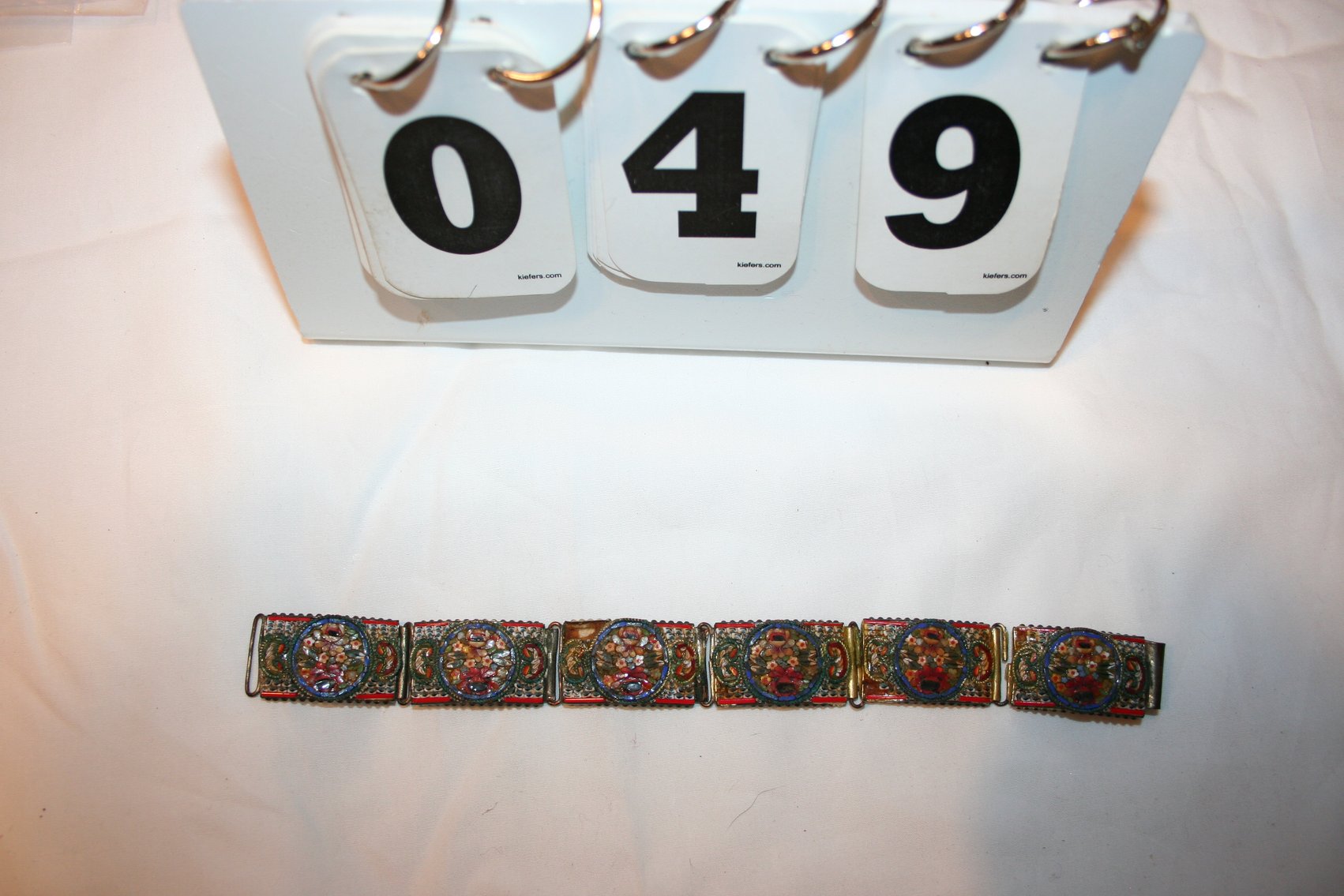 Image for Antique Mosaic Braclet (Needs Repair)