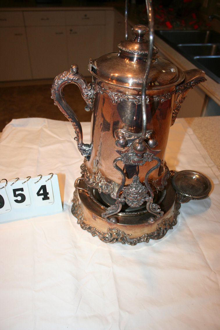 Image for Poole Silver Plate - Tilt Coffee Pot