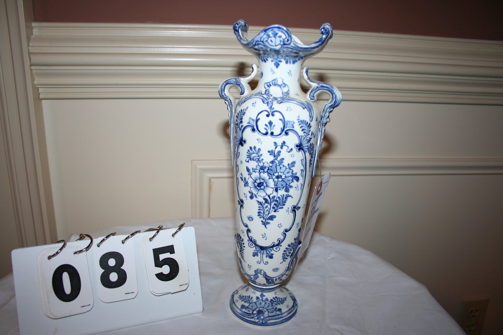 Image for Dutch Porcelain Vase