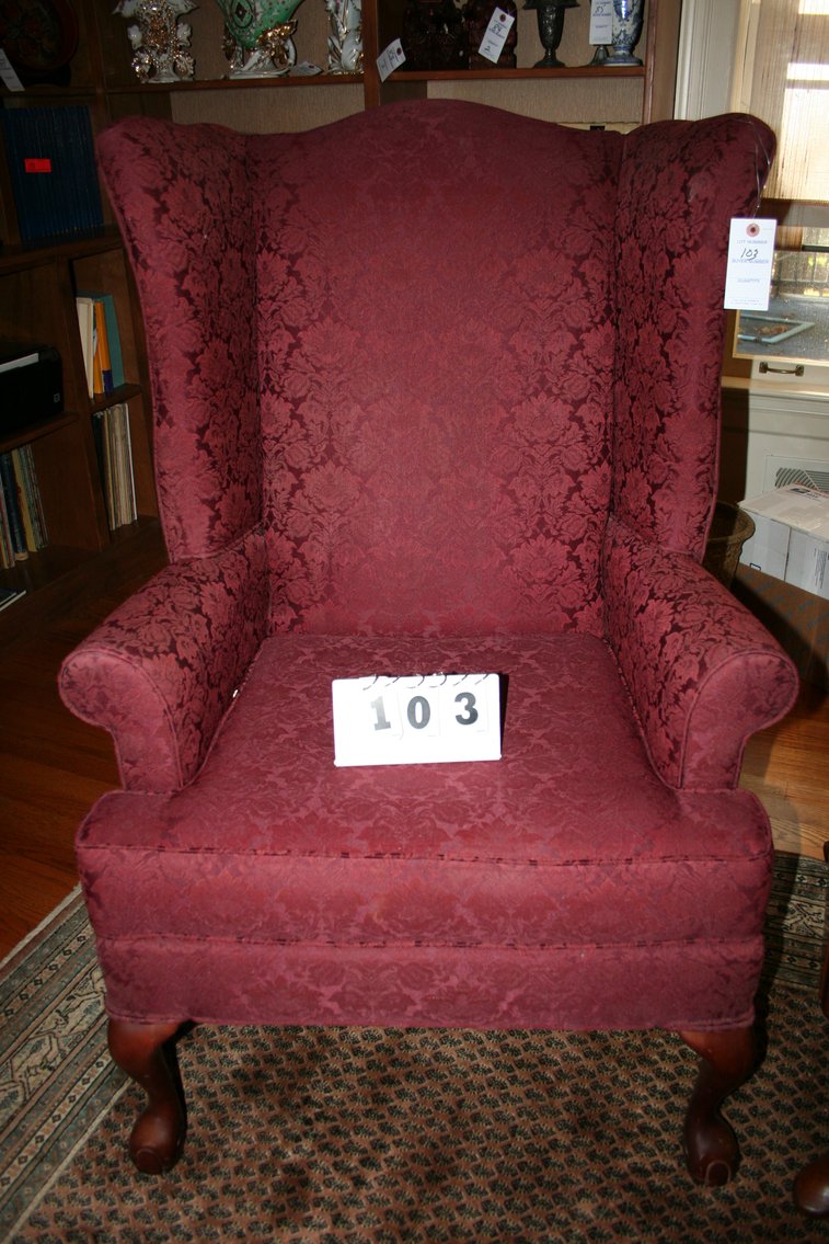 Image for Wing Back Arm Chair