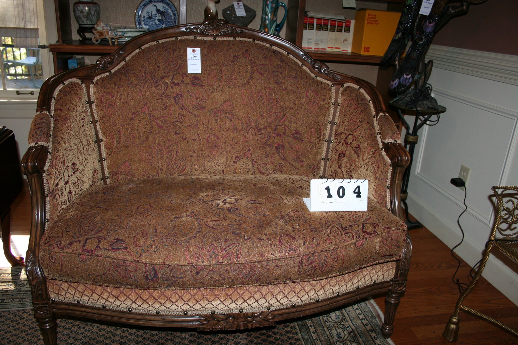 Image for Vintage French Love Seat 47