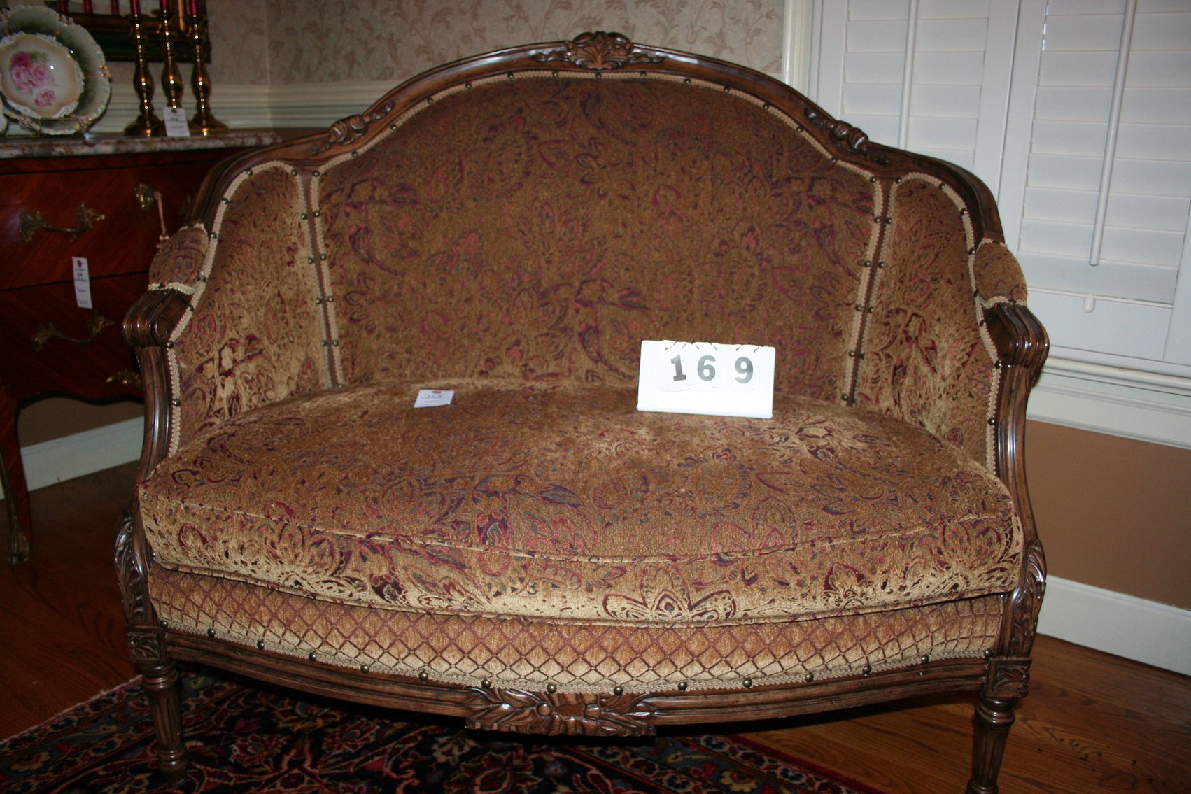 Image for Vintage French Love Seat 47