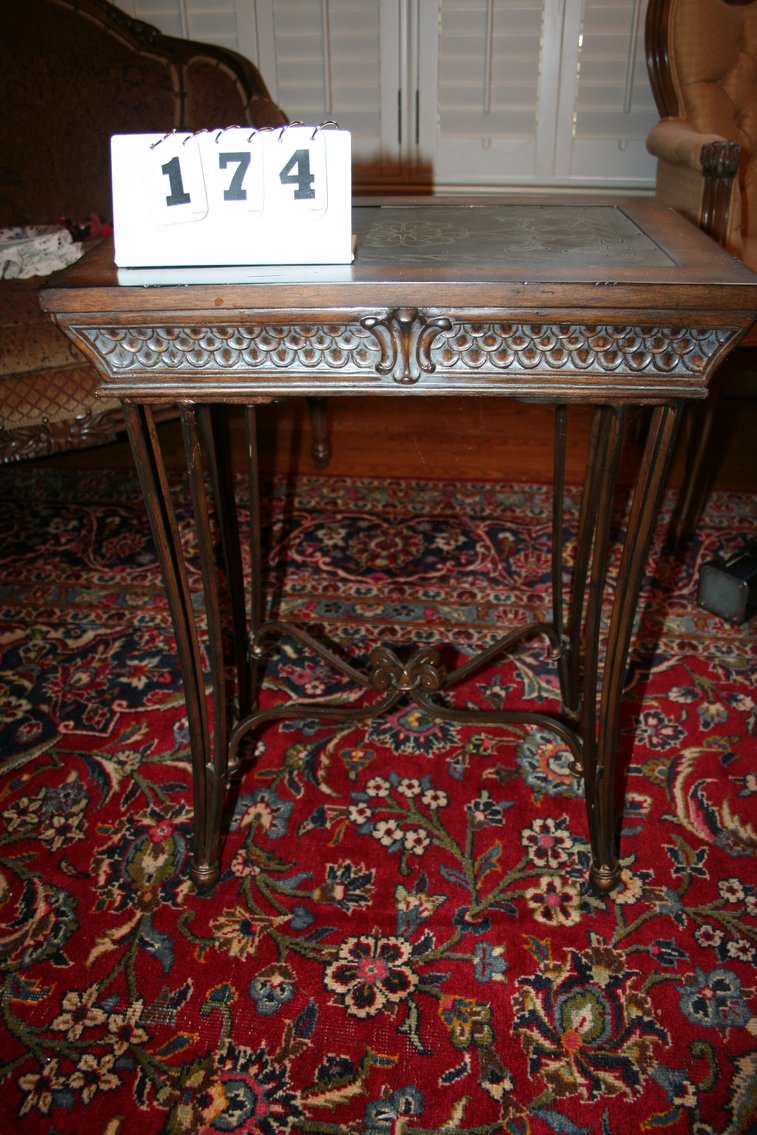 Image for Metal / Wood Table 26