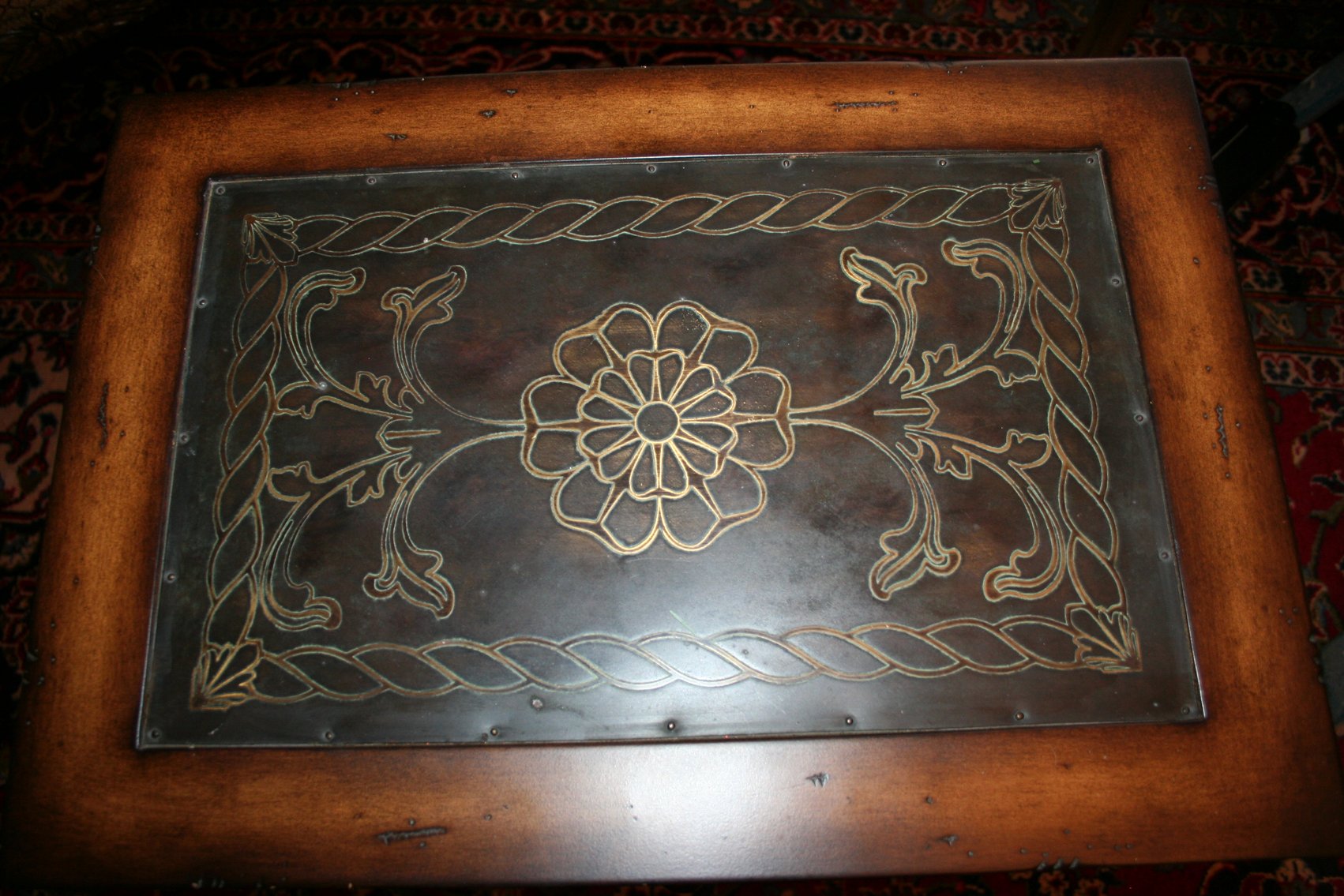 Image for Metal / Wood Table 26