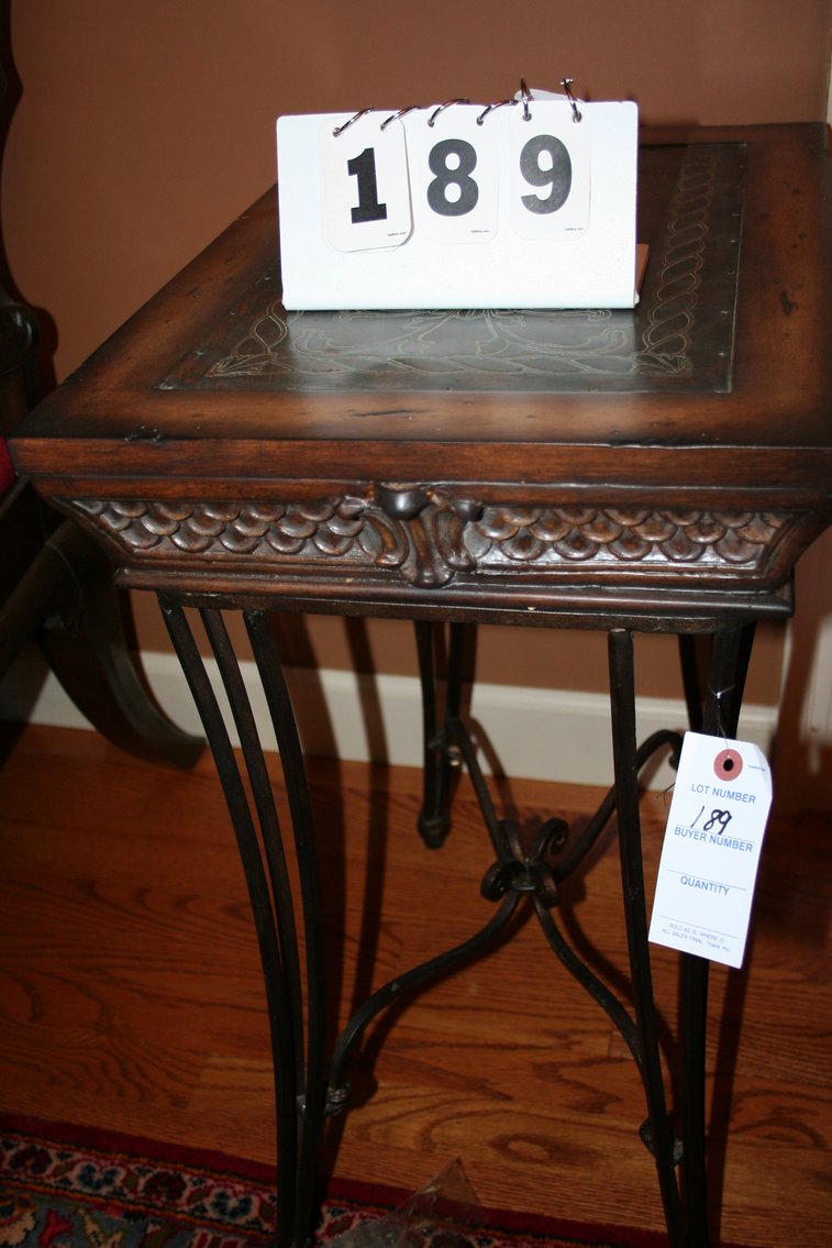 Image for Metal / Wood Table 26