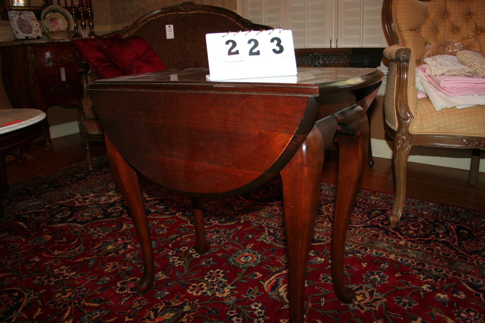 Image for Walnut Drop Leaf Table