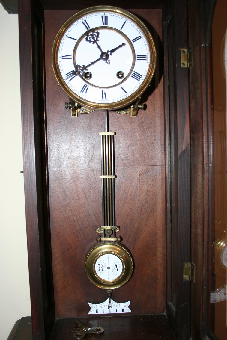 Image for R.A. Antique Wall Clock (Working)