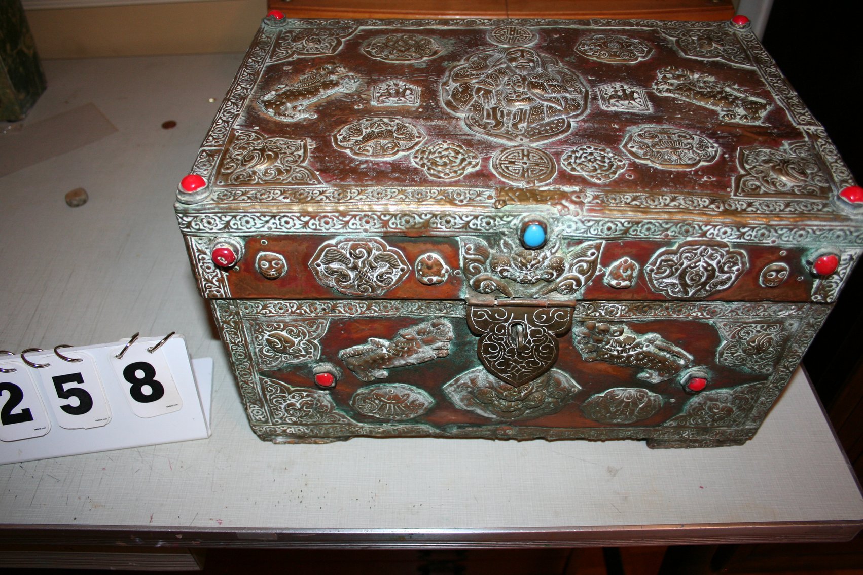 Image for Vintage Brass & Copper Box 15