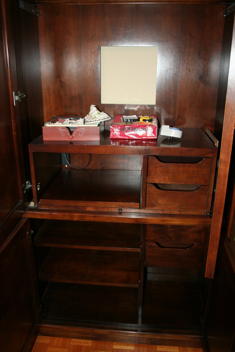 Image for Carved Wood Cabinet 74