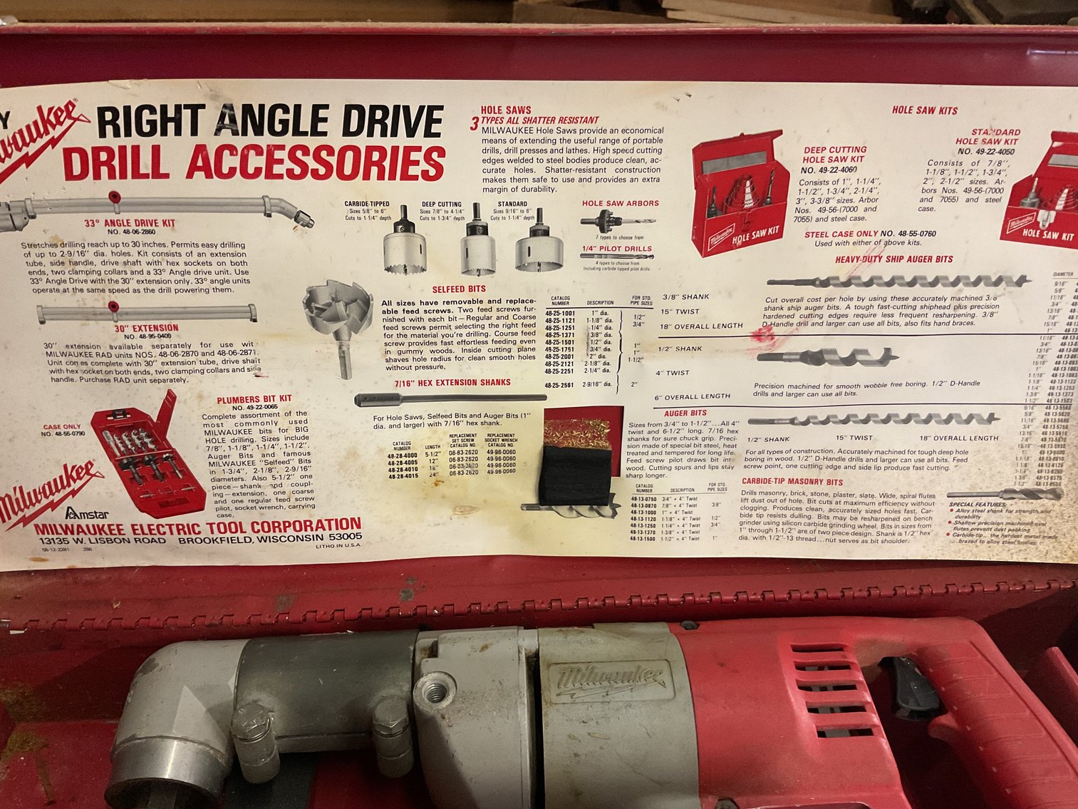 Image for Milwaukee Rt Angle Drill - Reconditioned